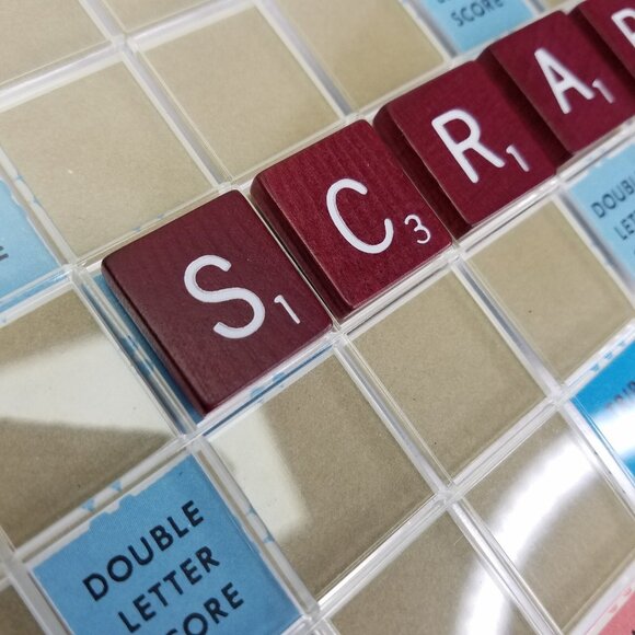 Vintage 1977 SCRABBLE TURNTABLE DELUXE EDITION Selchow & Righter Complete! Game - Picture 4 of 16